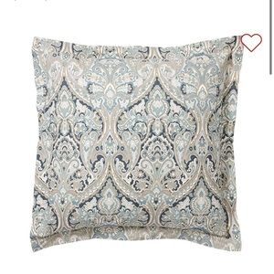 Pair of Pottery Barn Mackenna Euro Shams
